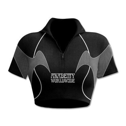 Akademy Worldwide Crop Top Set