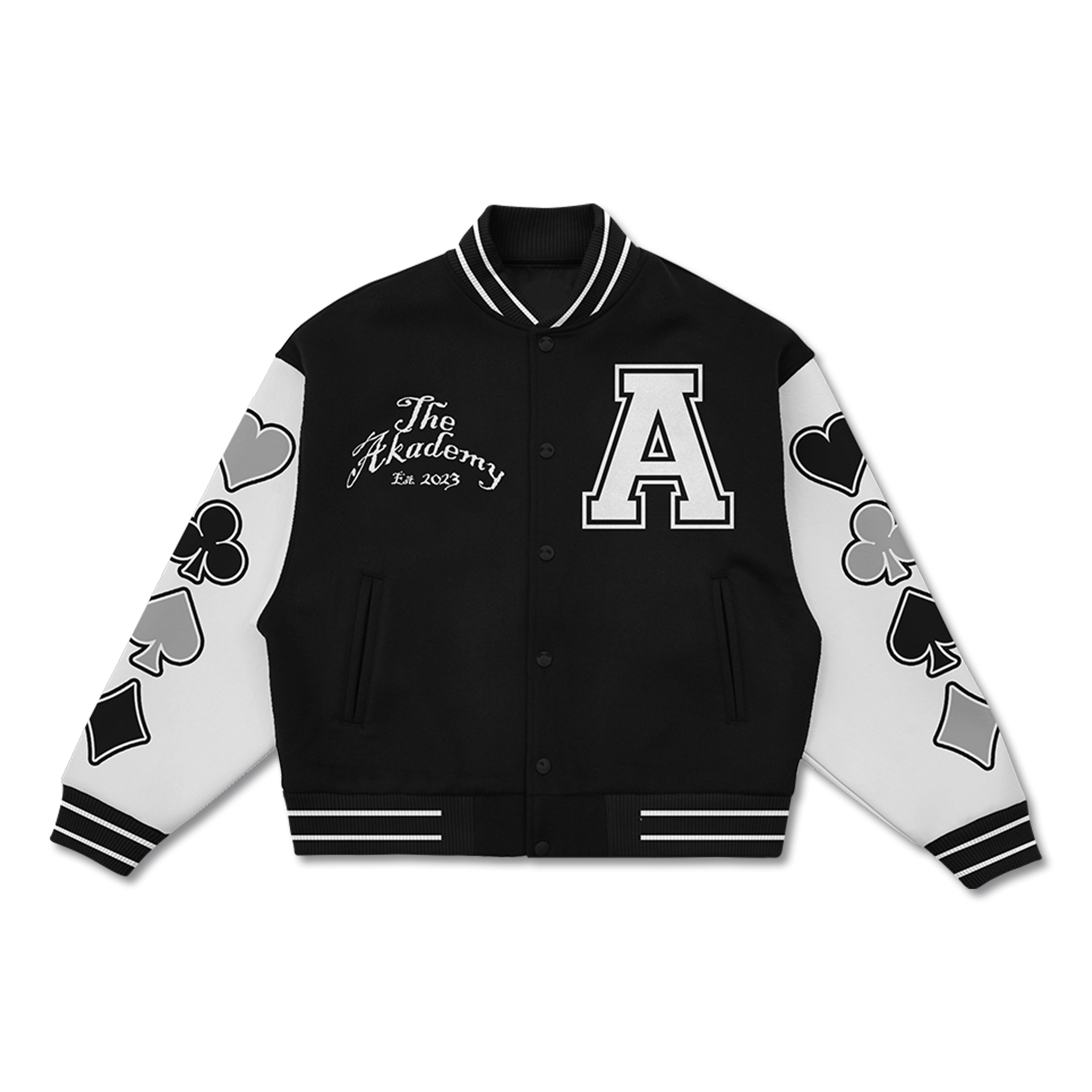 The Akademy Icons Varsity Jacket – The Akademy Shop