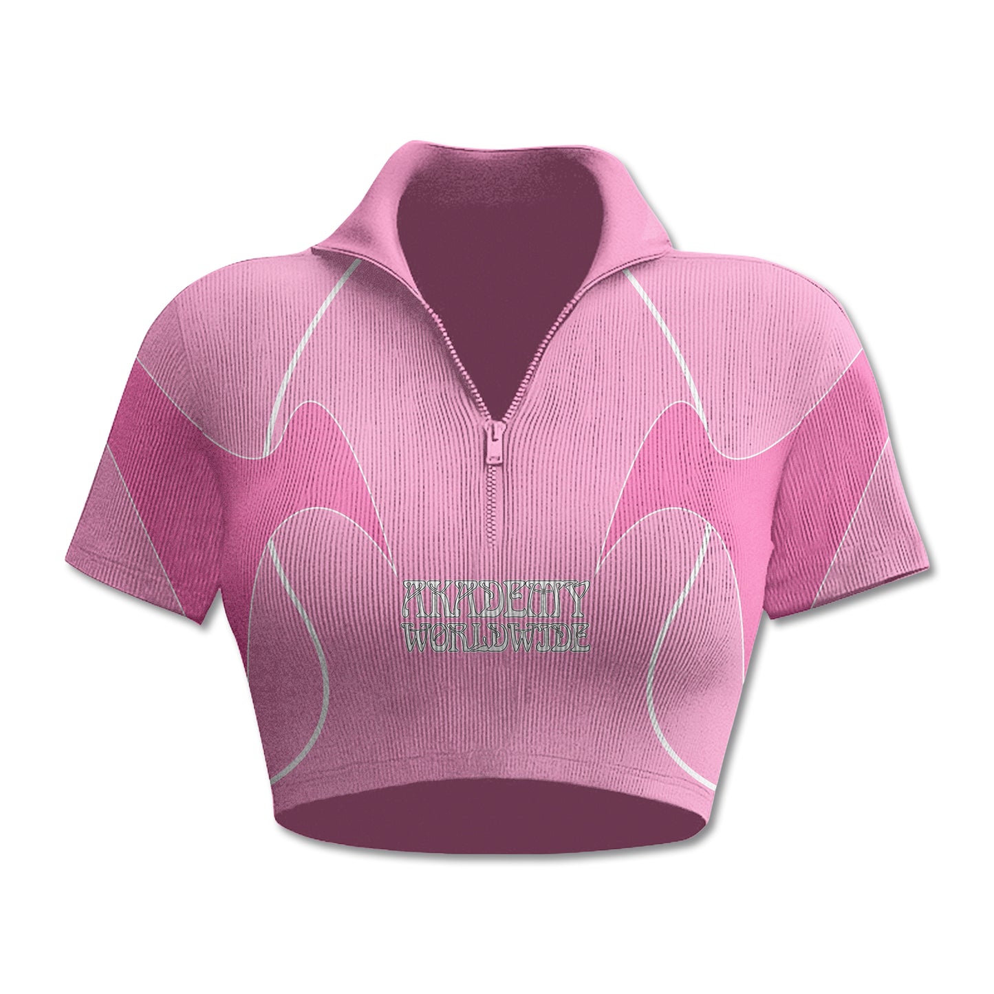 Akademy Worldwide Crop Top Set