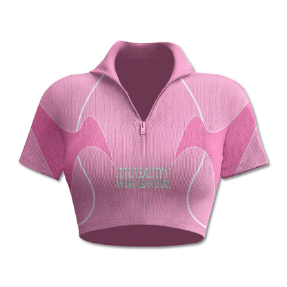 Akademy Worldwide Crop Top Set